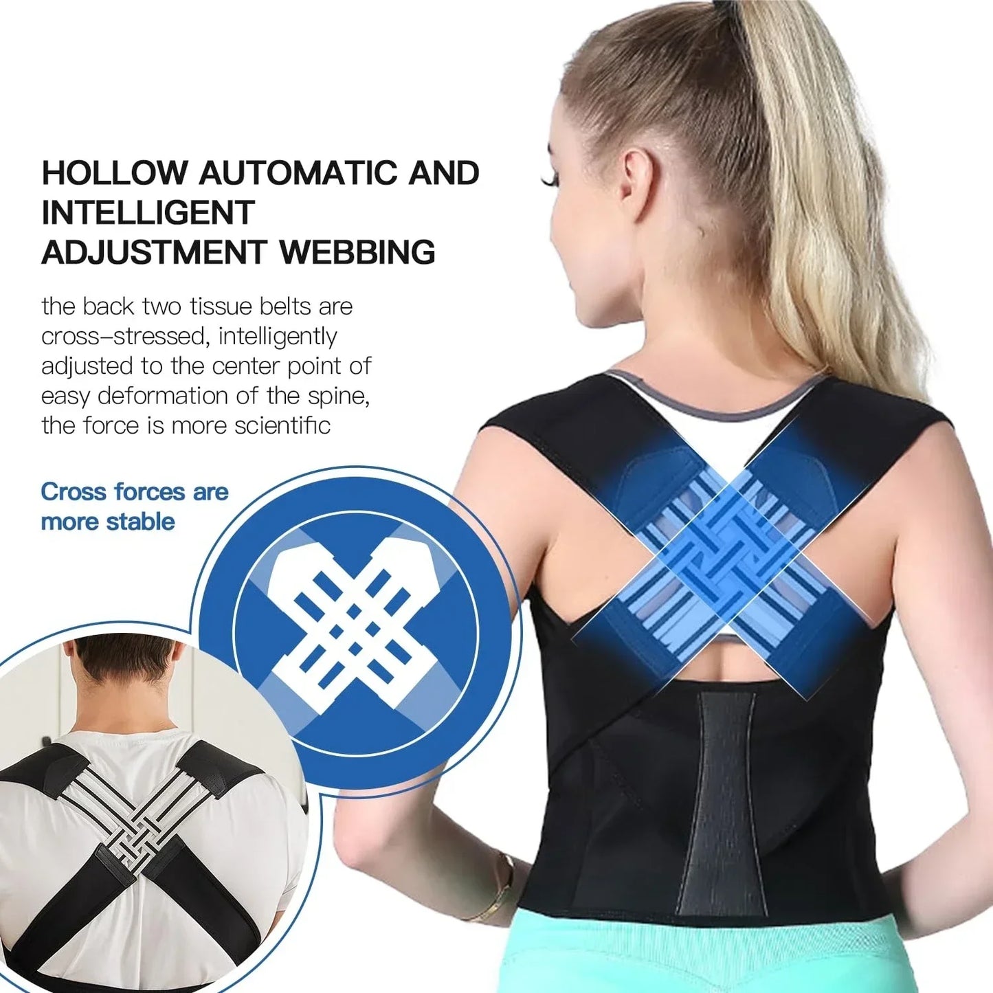 SHOPLIX™-Posture Corrector Brace for Men and Women